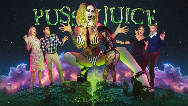 Lily Lane, River Lynn, Mochi Mona, Molly Manning Pussyjuice (Beetlejuice Parody)