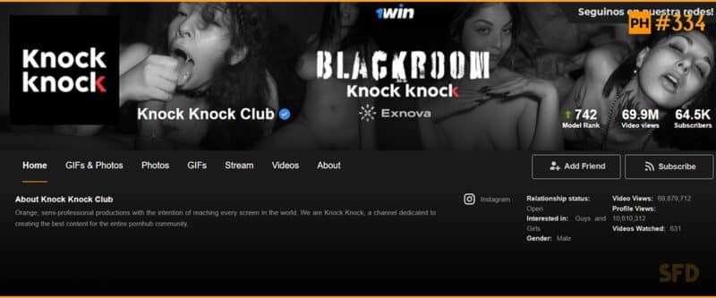 Knock Knock Club leaked Pornhub Siterip [45 VIDEO / 17.99 GB] 2