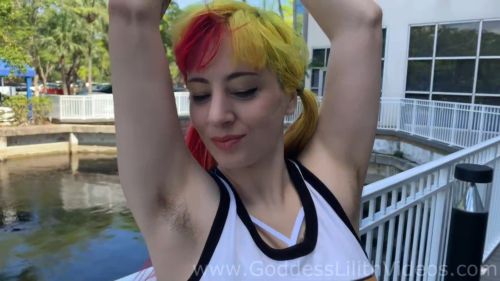 Goddess Lilith - Hairy Armpit Worship In Miami 1