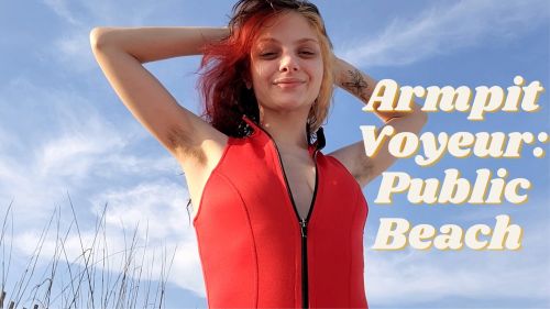 Armpit Voyeur Public Beach 26