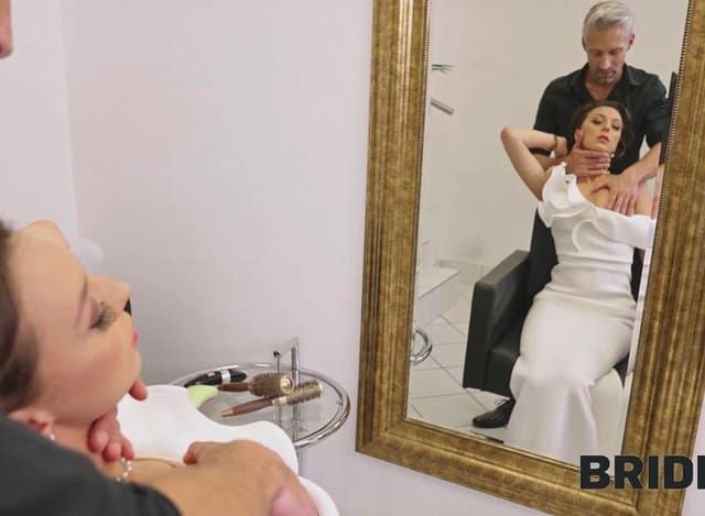 Bride Cheating In Beauty Parlor 1