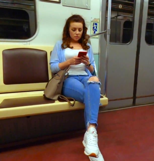 Pickup Girl In The Subway 20