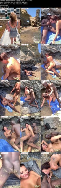 Busty Wife On The Beach Fucked Byu Big Black Cock In Condom 2