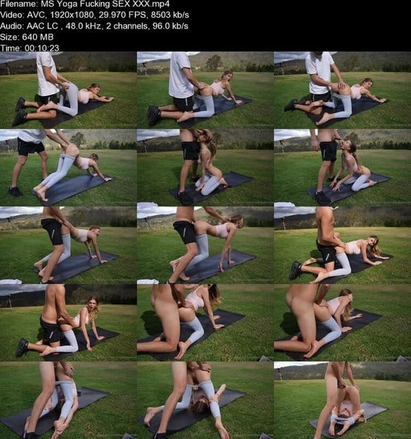 Yoga Fucking*with Flexible Girl In The Mountains 2