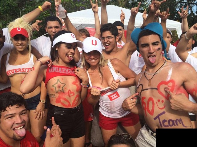 Students Sex Party After Game 2