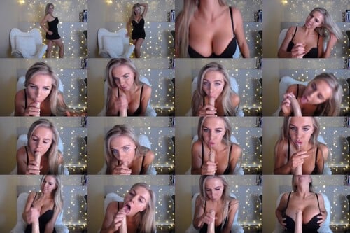 Tripledbabe - Little Black Dress Suck Amp Titty Fuck 3