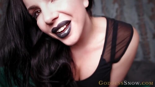 Goddess Alexandra Snow - Dark Lipped Boss 1