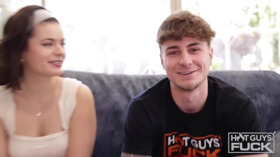 [HotGuysFuck] Logan Luhst's 1st Scene Ever with Peruvian Temptress Marina Gold 2