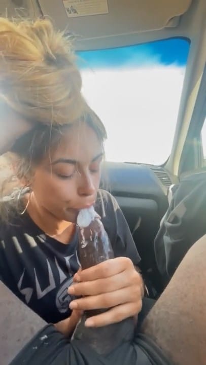 Hot Girlfriend Sucking Bbc In A Car 2