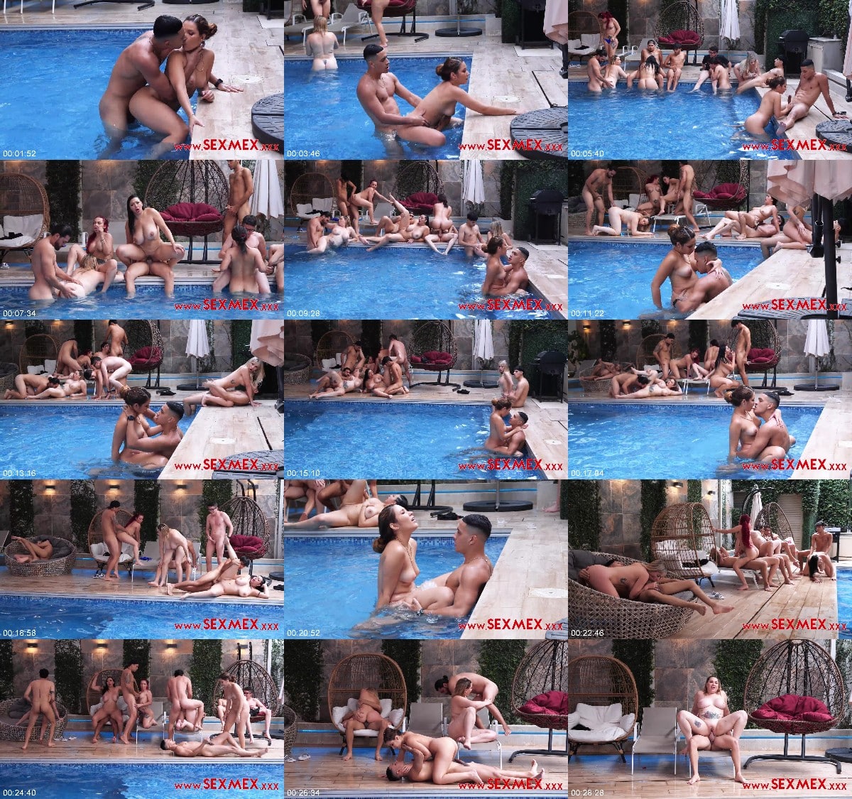 [SexMex] 2024-09-18 Pool Orgy Part 1 1080p/4k 3