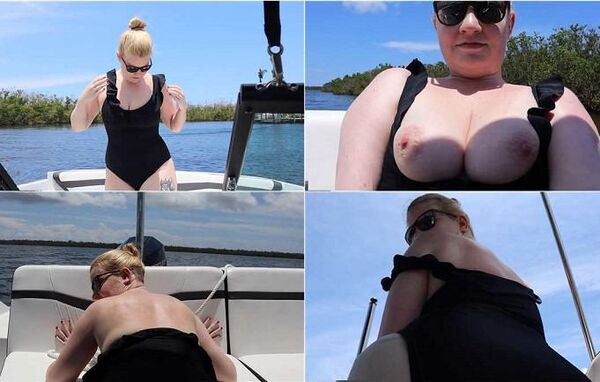 Vera James Aka Sexyblonde69xx - A Very Taboo Boat Ride: Mommy Son Outdoor Fuck [FullHD] 1