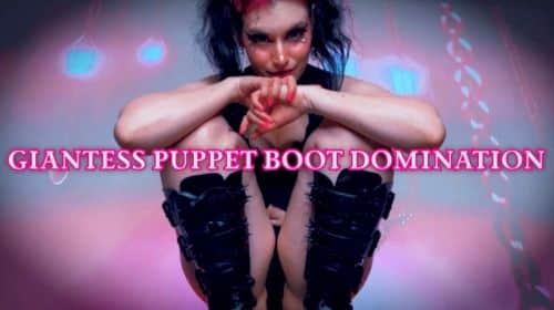 Giantess Puppet Boot Domination 5