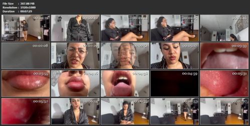 Giantess Use Tongue Nd Mouth 4 Punish Him After Wrong Gift 2