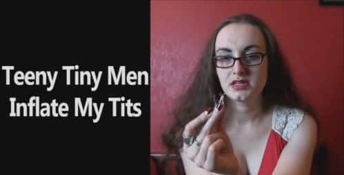 Tiny Men Inflate My Tits 3