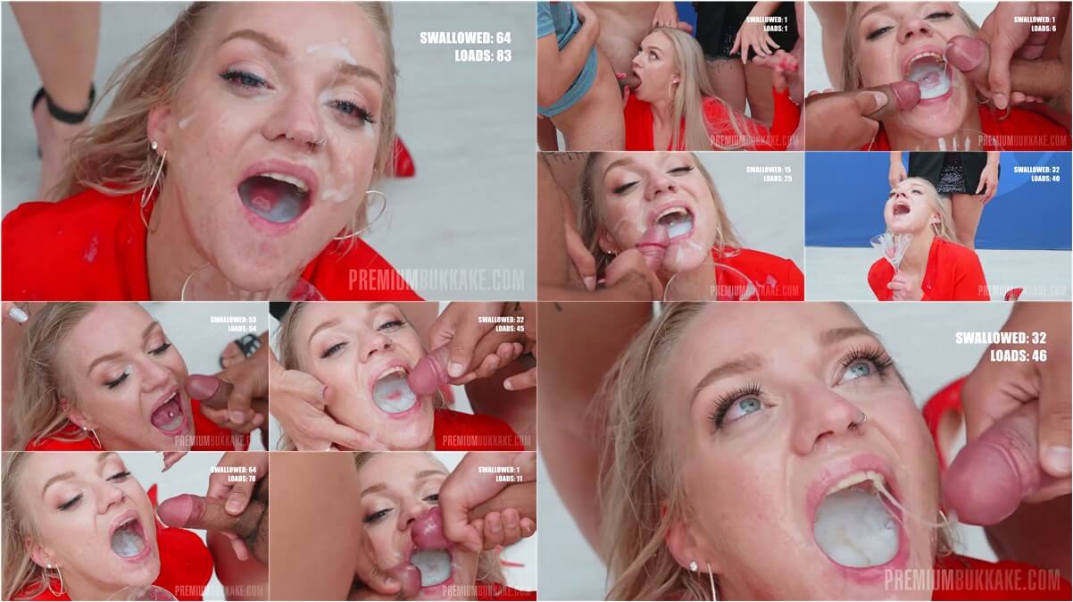 Nathalie Kitten, Bukkake, Swallow, Sperm, Cum 1