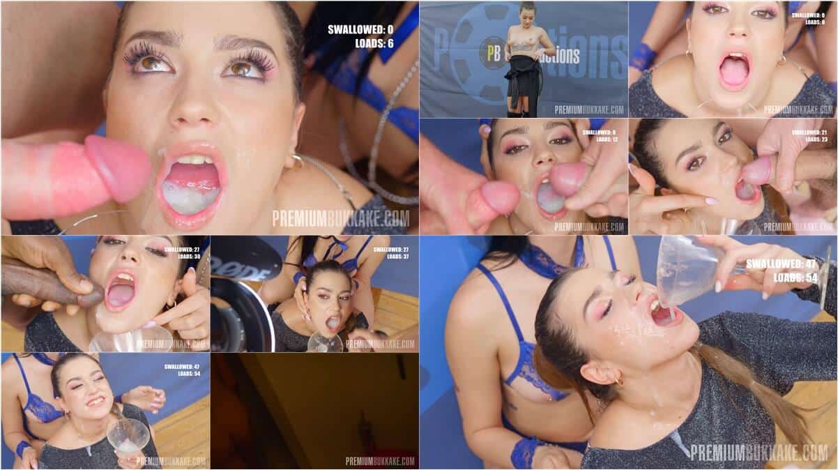 Andrea Lapiedra, Bukkake, Cum, Swallow, Facial, Sperm, Fetish 24