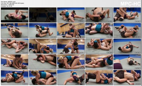 Freya Vs Adel - Competitive Submission Wrestling! 2