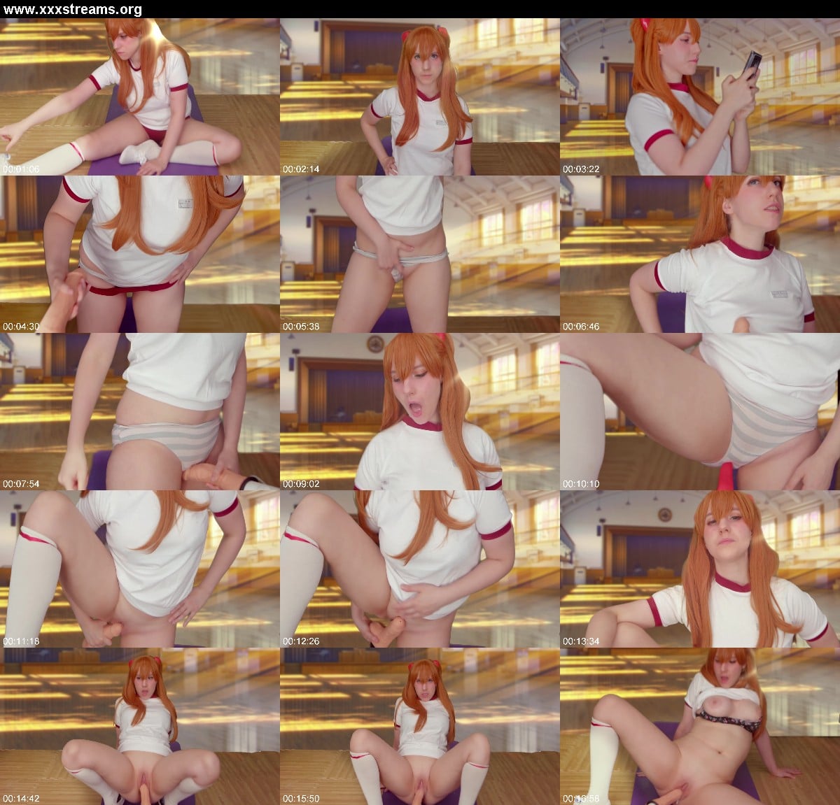 [Manyvids com] Lana Rain - Asuka Catches You Recording Her In The Gym 2