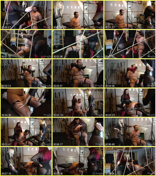 Merciless Dominas - Double Kicking. Starring Princess Aurora And Mistress Eclipse 4