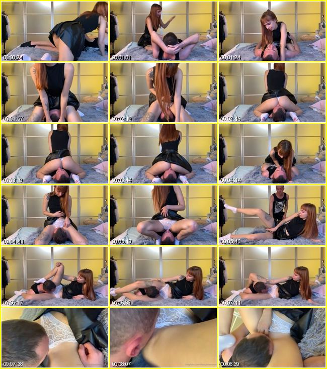 Petite Princess Femdom - Kira Amateur Pussy Worship And Ass Worship In Panty 4