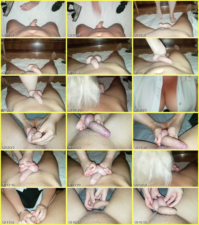 Sexy Wife Amateur Ballbusting - Ball Kicking Punching Trampling And More - 4