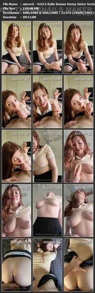 Rylie Rowan - Horny Sister Sextape Video HD 2