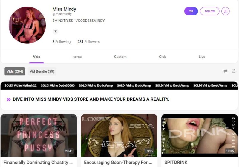 Miss Mindy leaked manyvids Siterip 5