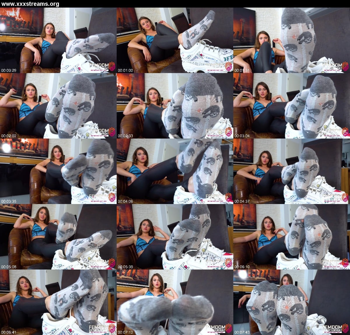 FEMDOMSQUAD Video Store You May Now Lick My Oldest Socks Sock Fetish With Queen Marie Mueller 3
