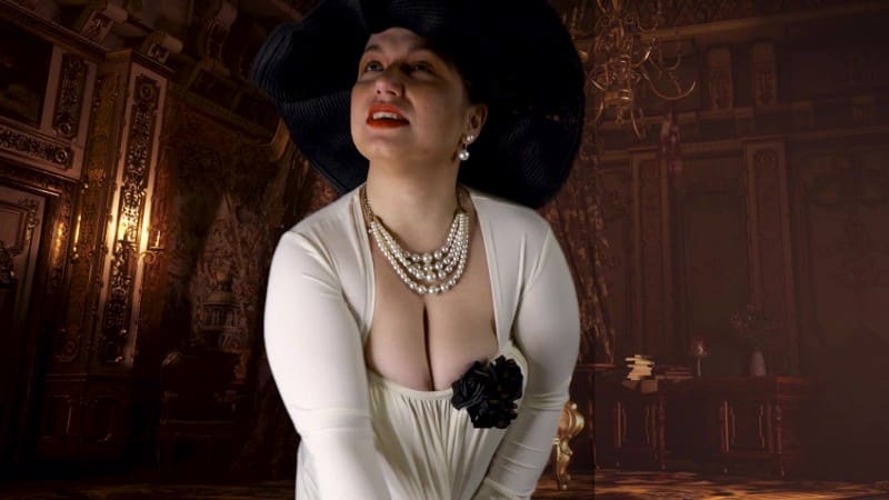 Lady Dimitrescu'S Heart Racing Inflation - Pov Gets Body Inflated To The Pop By Resident Evil'S Lady D 2
