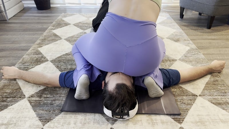 Scarlett and Friends - Caught Sniffing Yoga Instructors Farts Sabrina Blue 2