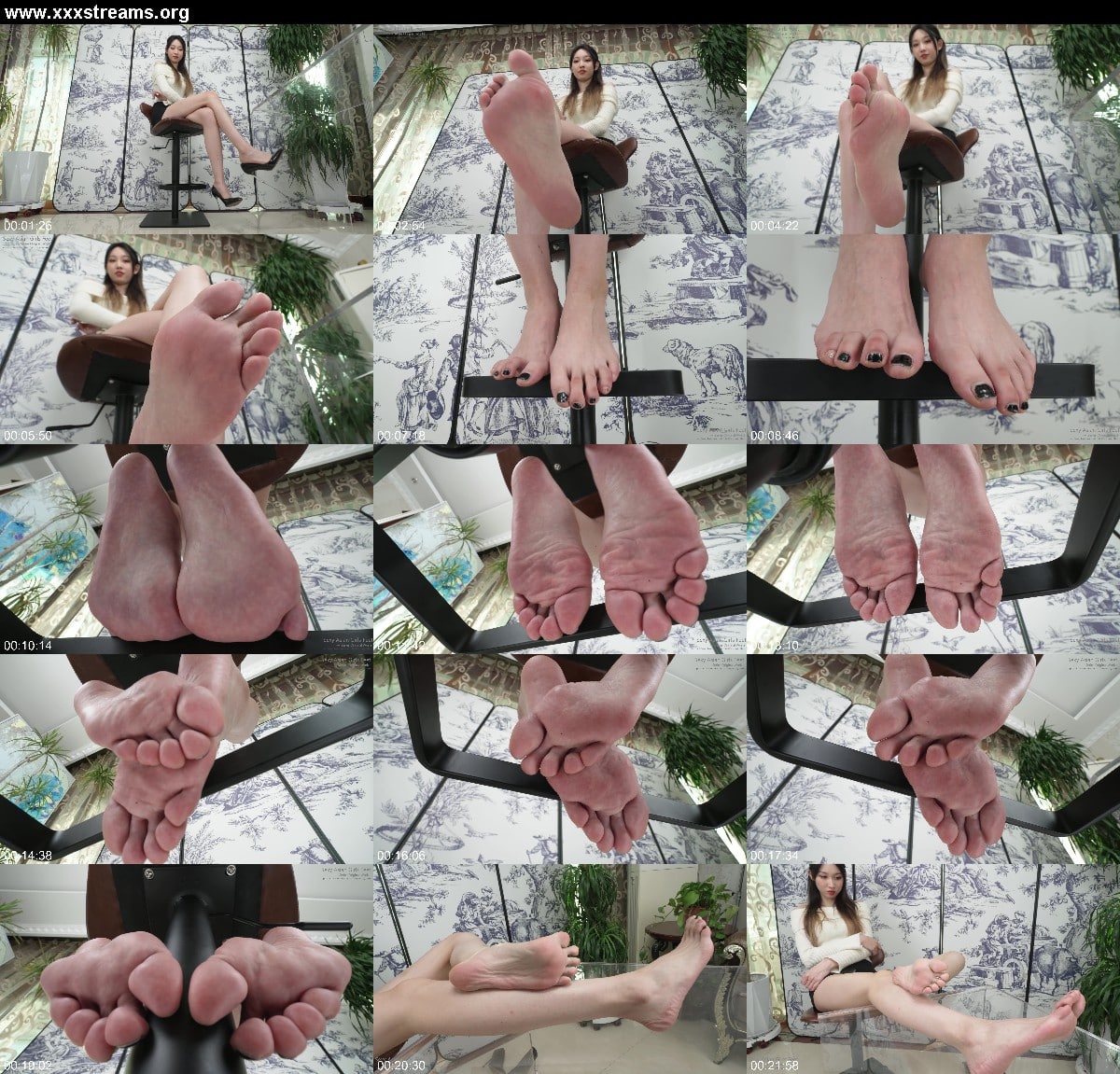 Sexy Asian Girls Feet Pretty Sexy Asian Girl Caibao Shows Off Her Sexy 39Eu Big Feet12 3