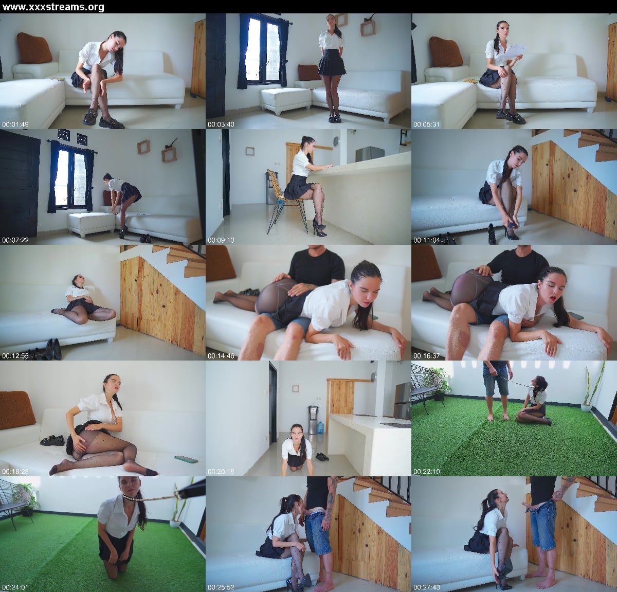 Shibari Kalahari Schoolgirl Training 3