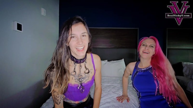 Worship Goddess Vicky and Friends - Tickled By Vicky And Her Sexy Slave Rose 2