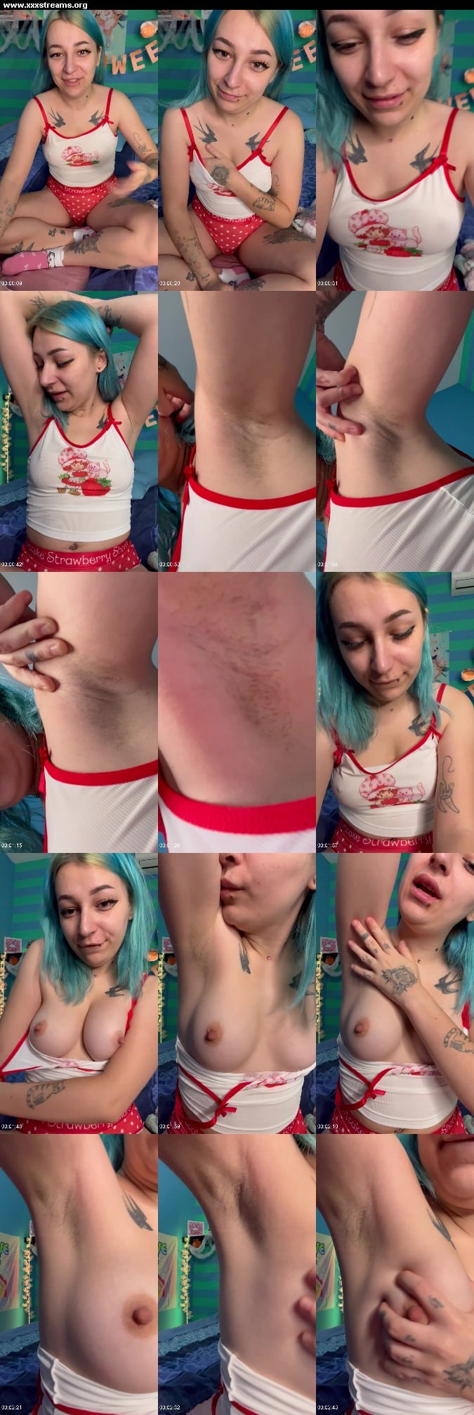 cutielanalova SISTER SHOW HER ARMPITS 2