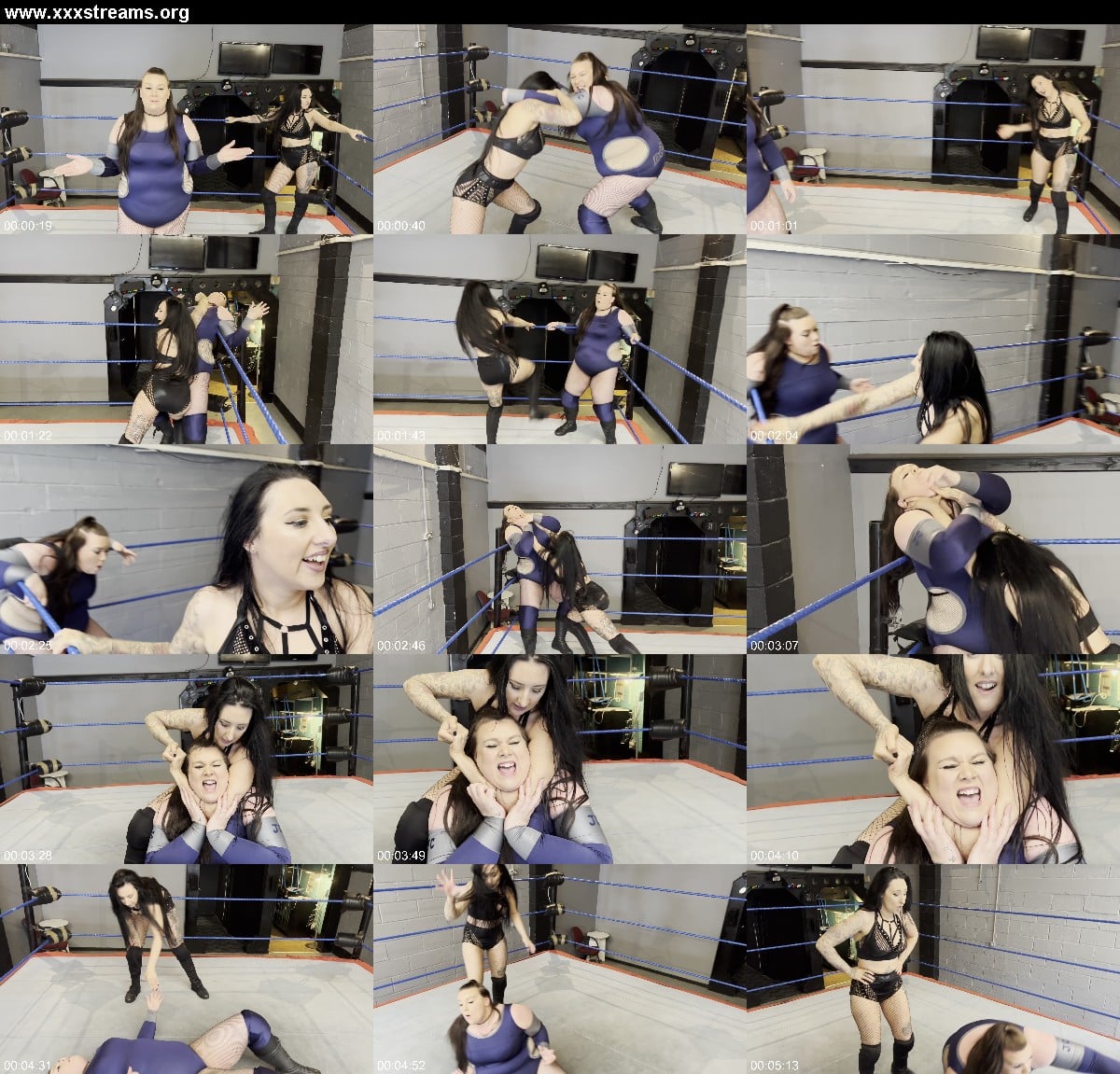 nadia sapphire - Giantess Gets Choked And Destroyed By Gothic Tattooed Female 3