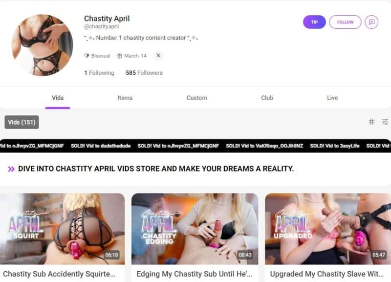 Chastity April leaked manyvids Siterip [91 VIDEO / 337 GB] 1