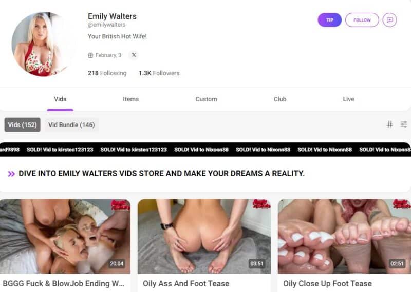 Emily Walters leaked manyvids Siterip [45 VIDEO / 61 GB] 5