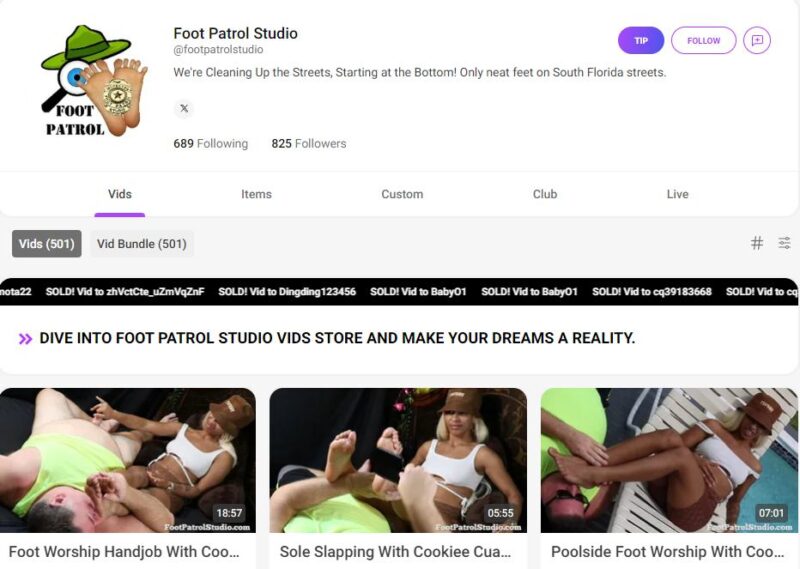 Foot Patrol Studio leaked manyvids Siterip [488 VIDEO / 379 GB] 3