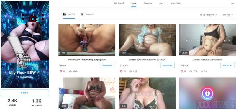 Lily Fleur BBW - manyvids 5