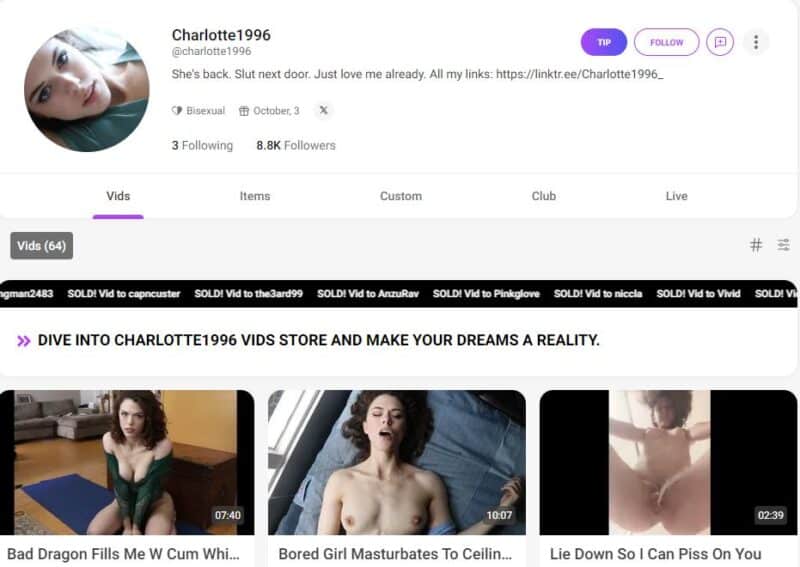 charlotte1996 leaked manyvids Siterip 1