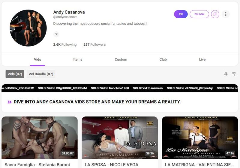 Andy Casanova leaked manyvids Siterip [90 video] 1