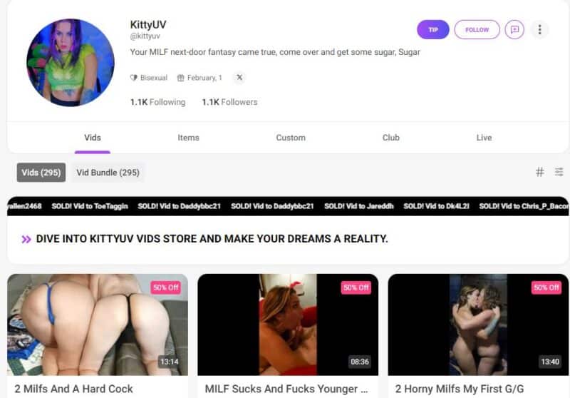 KittyUV leaked manyvids Siterip [287 video] 1