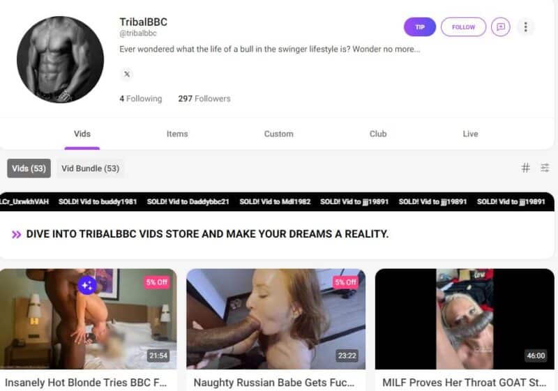 TribalBBC leaked manyvids Siterip [38 video / 106 GB] 1