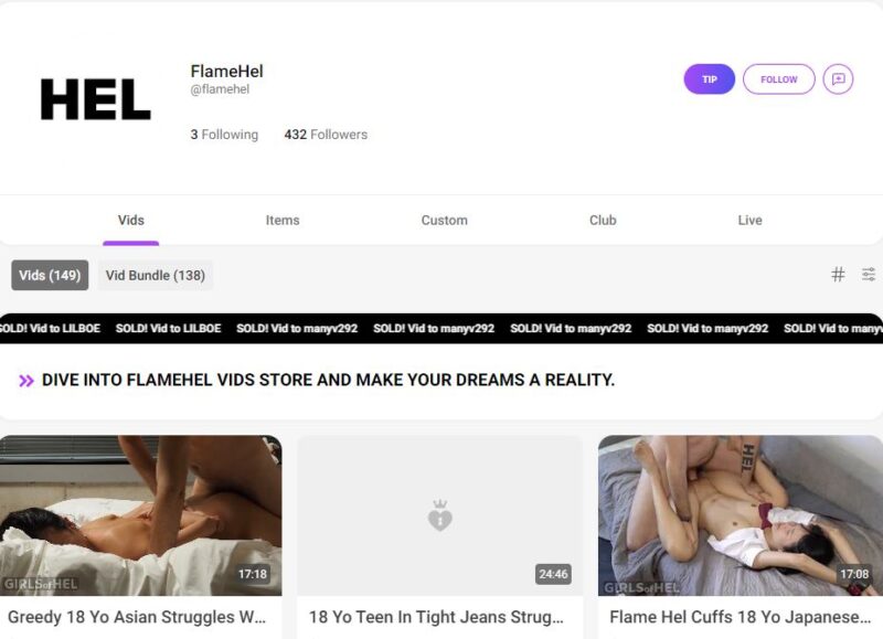 FlameHel leaked manyvids Siterip [46 VIDEO] 1