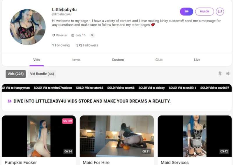 Littlebaby4u leaked manyvids Siterip [200 VIDEO] 16