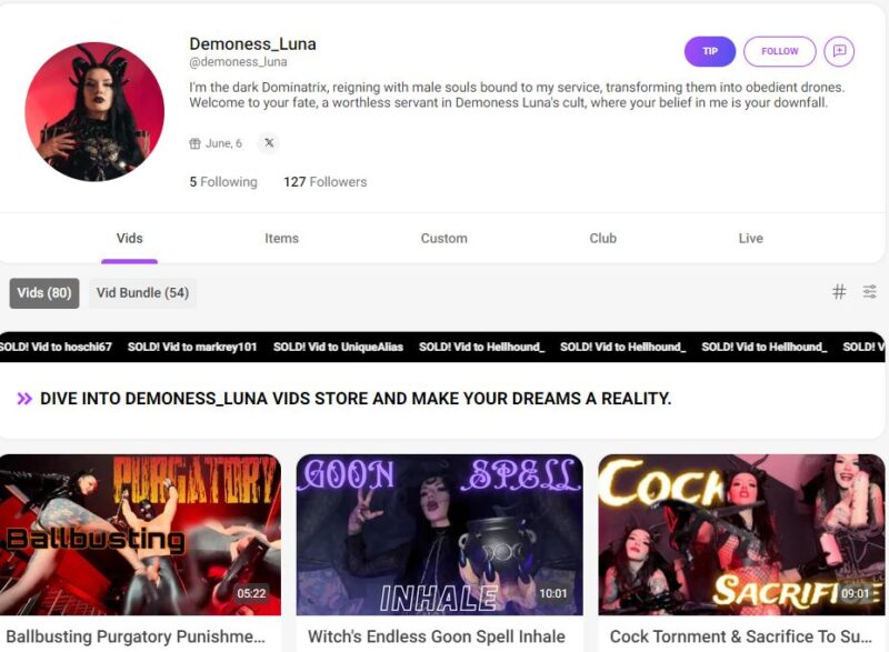 Demoness_Luna leaked manyvids Siterip [51 VIDEO] 1