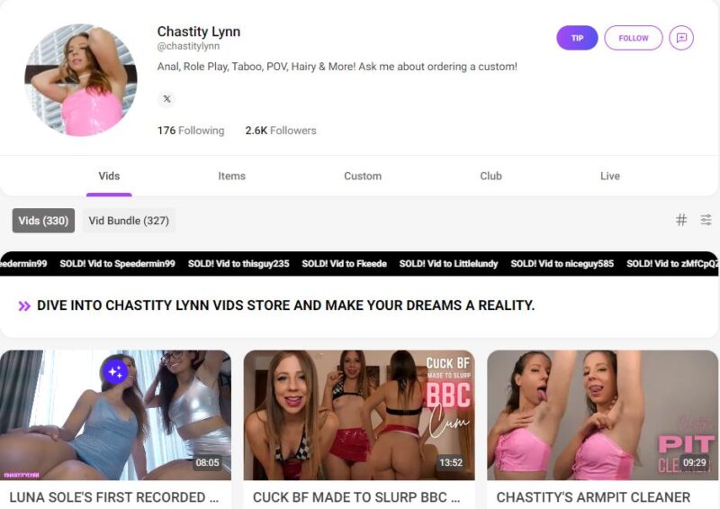 Chastity Lynn leaked manyvids Siterip Ubiq [238 video] 1