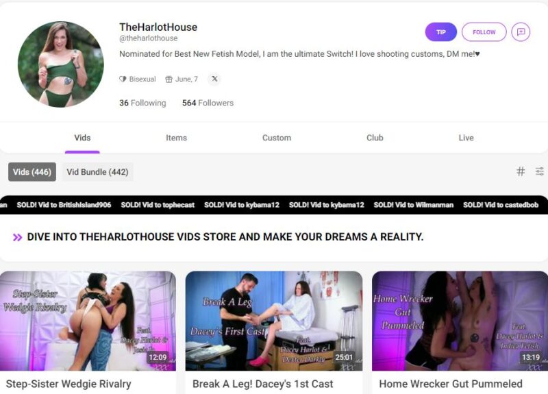 TheHarlotHouse leaked manyvids Siterip Ubiq [303 VIDEO] 6