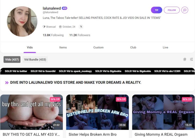 lalunalewd leaked manyvids Siterip Ubiq [423 video] 1