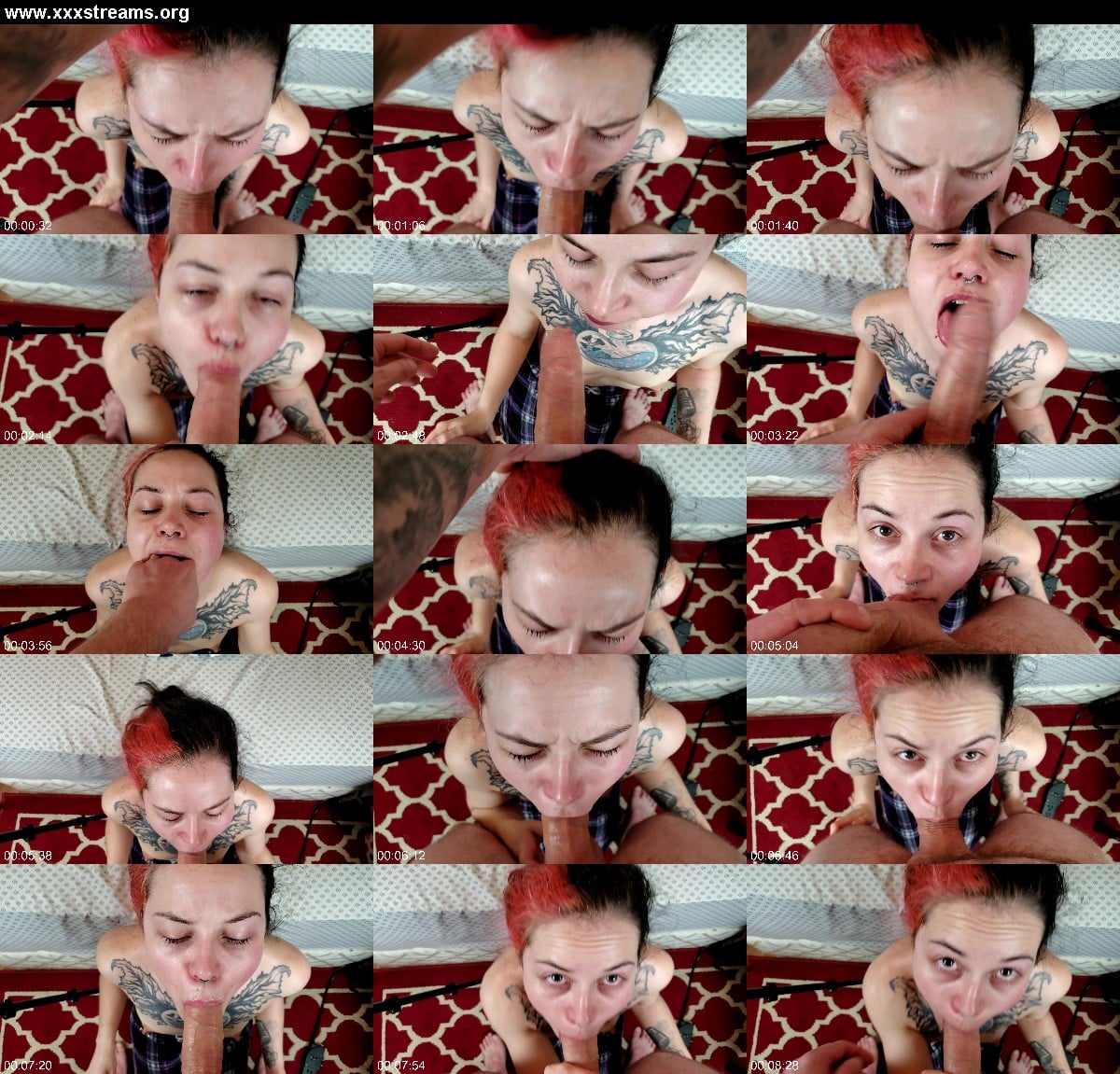 InnocentTemptation rough face fuck for petite cutie huge cumshot on face 3
